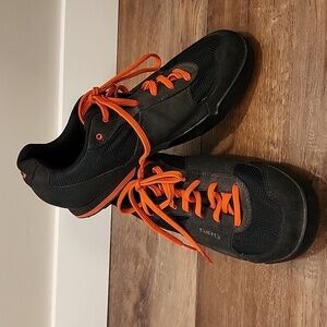 Giro Black and Orange Athletic Shoes